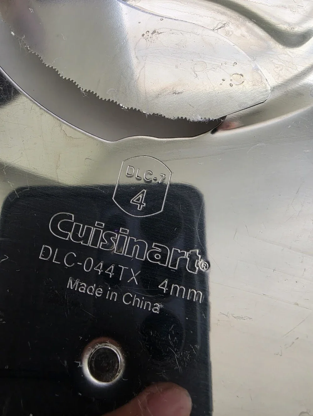 OEM Cuisinart DLC-7 Replacement Discs & Stem DLC-044TX DLC-037TX Set